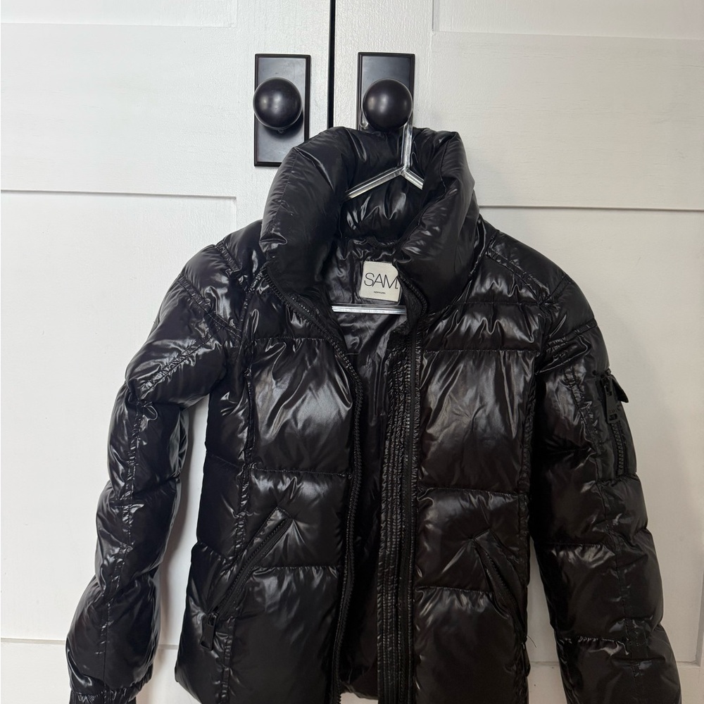 SAM. Black Puffer Jacket